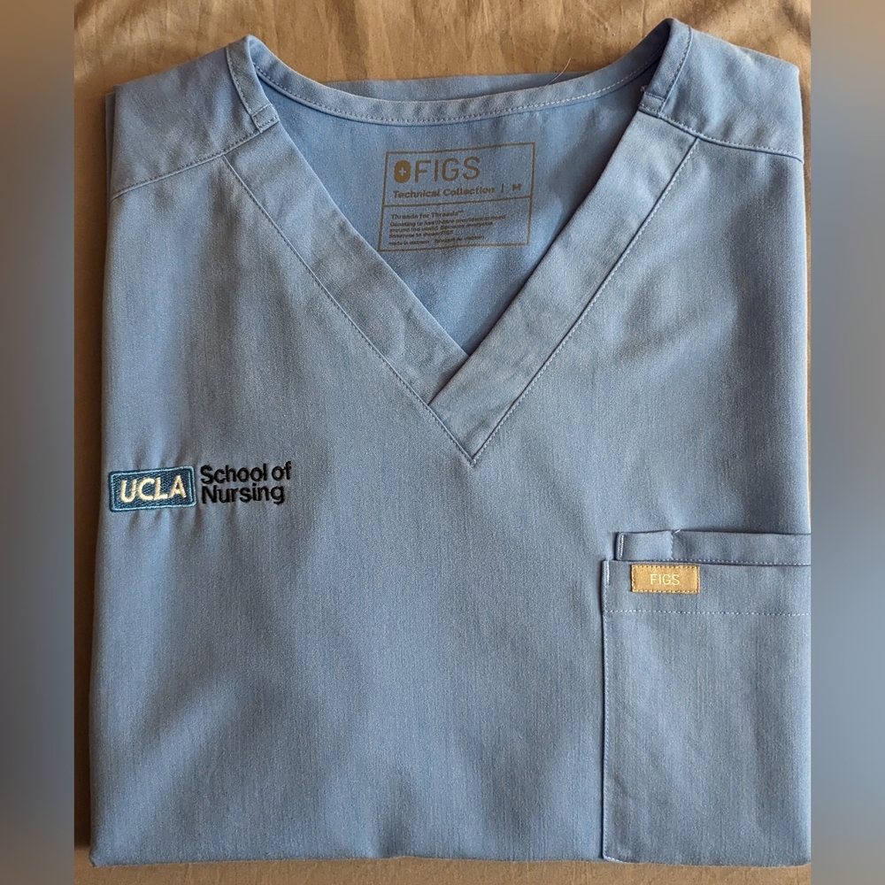 UCLA School of Nursing Figs Scrub Top